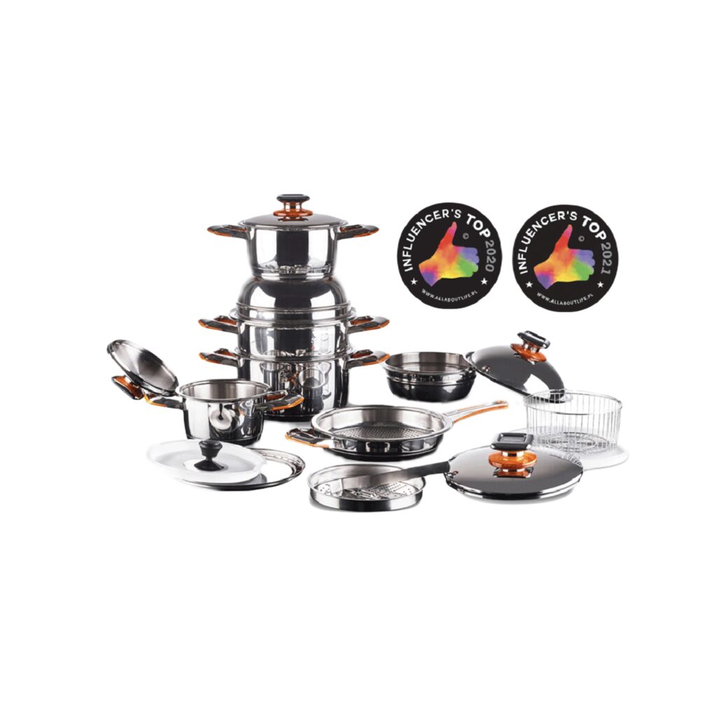 Zestaw naczyń premium